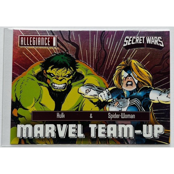 Other - 2024 Upper Deck Marvel Secret Wars Team-Up Hulk & Spider-Woman‎ TU-15 Card